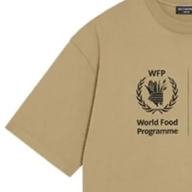 Balenciaga x World Food Program T-shirt “Beige” 612965THV849605