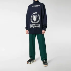 Balenciaga x World Food Programme trui “Navy White” 542703T15074177