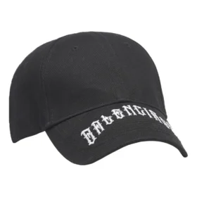 Balenciga-pet met geborduurd tattoo-logo “Black” 570102410B71077