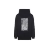 Barcode katoenen Hoodie “Black” 651799TKVE61070