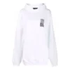 Barcode katoenen Hoodie “White” 651799TKVE69040