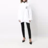 Barcode katoenen Hoodie “White” 651799TKVE69040