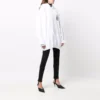 Barcode katoenen Hoodie “White” 651799TKVE69040