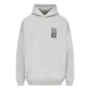 Barcode katoenen Hoodies “Grijs” 651799TKVE68174