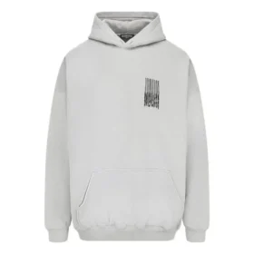 Barcode katoenen Hoodies “Grijs” 651799TKVE68174