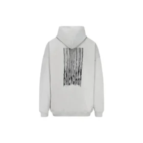 Barcode katoenen Hoodies “Grijs” 651799TKVE68174