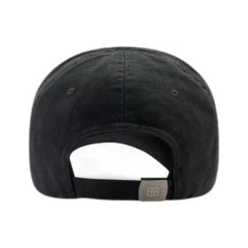 Baseballpet met diagonaal logo “Black White” 680738410B21077