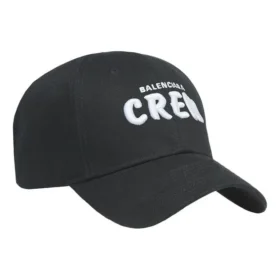 Baseballpet met geborduurd Crew-logo “Black” 617139310B21000