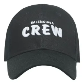 Baseballpet met geborduurd Crew-logo “Black” 617139410B21000