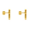 Bb 2.0 Textured Xs Oorbellen “Gold” 782982TZ99G0705