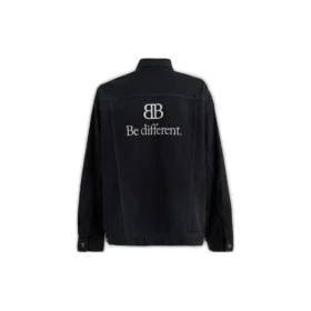 BB Be Different oversized Denim jas “Zwart” 732230TNW541129
