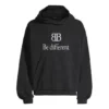 BB Be Different Popover-hoodie “Black White” 720406TNVB41070