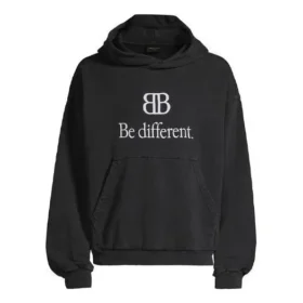 BB Be Different Popover-hoodie “Black White” 720406TNVB41070