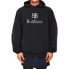 BB Be Different Popover-hoodie “Black White” 720406TNVB41070