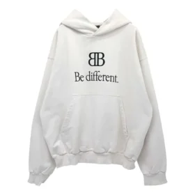 BB Be Different Popover-hoodie “Ecru Black” 720426TNVB49784