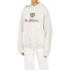 BB Be Different Popover-hoodie “Ecru Black” 720426TNVB49784