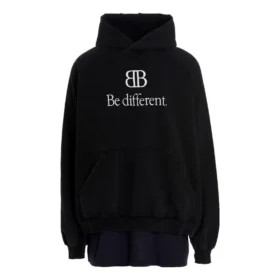 BB Be Different T-shirt met patches en Hoodies “Black” 720406TNVV11070