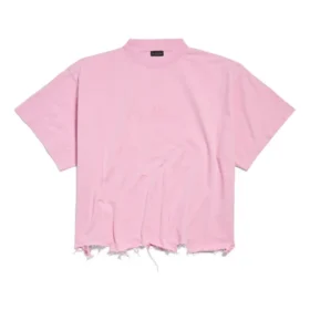BB Classic Balenciaga kort T-shirt oversized “Pink” 783399TQVS85708