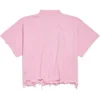 BB Classic Balenciaga kort T-shirt oversized “Pink” 783399TQVS85708