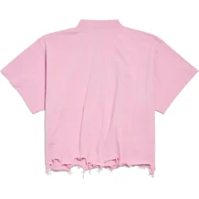 BB Classic Balenciaga kort T-shirt oversized “Pink” 783399TQVS85708