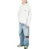 BB Corp katoenen Hoodies “White” 713677TOVP19081