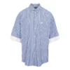 BB Icon gelaagd shirt met korte mouwen “Blue White” 699195TMM234640