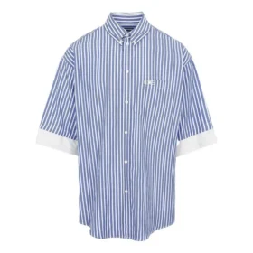 BB Icon gelaagd shirt met korte mouwen “Blue White” 699195TMM234640