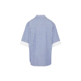 BB Icon gelaagd shirt met korte mouwen “Blue White” 699195TMM234640