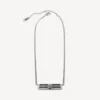 BB Icon ketting in antiek zilver