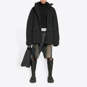 BB Icon Kick-parka “Black” 704548TMO171000