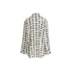 BB Icon popeline overhemd “Wit Zwart” 733755TNL889040