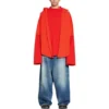 BB Icon Trompe-l’œil-shirt “Rood” 699227TYB186403