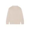 BB Laurel Crown Logo gebreide trui met ronde hals “Beige” 664369T32119028