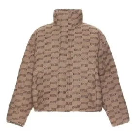 BB Monogram pufferjack “Beige Brown” 681885TML339378