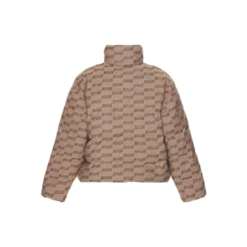 BB Monogram pufferjack “Beige Brown” 681885TML339378