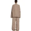 BB Monogram trainingsjas Regular Fit “Beige-bruin” 704495TML369378
