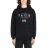 BB Paris Flag katoenen Hoodie “Zwart” 570811TGV681000