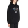 BB Paris Flag katoenen Hoodie “Zwart” 570811TGV681000
