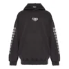 BB Paris Icon Hoodie met medium pasvorm “Black White” 570811TMVG69034