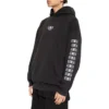 BB Paris Icon Hoodie met medium pasvorm “Black White” 570811TMVG69034