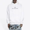 BB Pixel Medium Fit Hoodie “Wit” 578135TKVI89040