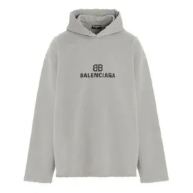 BB Pixel Print Hoodie “Grijs” 661711TKVF68174