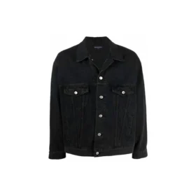 BB Sprayed Denim Jassen Large Fit “Dark Grey White” 678354TIWA21440