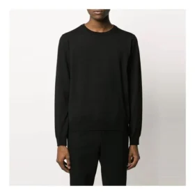 BB-sweatshirt met interlock-print op de rug “Black Green” 583117T14396076