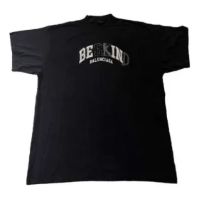 BE KIND T-shirt met ronde hals “Black” 739028TPVD51569