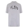 BE KIND T-shirt met ronde hals “Grey” 739028TPVD51167