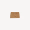 Beige katoenen minirok voor dames