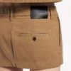 Beige katoenen minirok voor dames