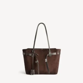 Bel Air-tas voor dames, medium, in licht espresso
