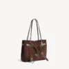 Bel Air-tas voor dames, medium, in licht espresso